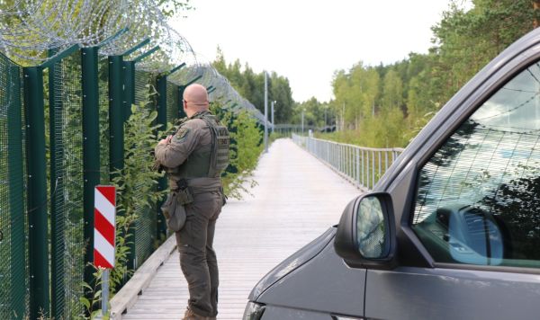 Сотрудник пограничной службы Эстонии